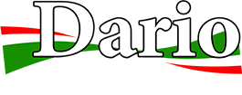 Dario Pizzeria fastfood takeaway logo