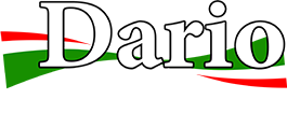 Dario Pizzeria fastfood takeaway Logo