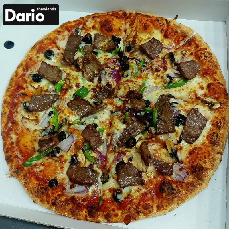  Fresh Pizzas Served at Dario Pizzeria Shawlands 